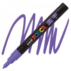 ΜΑΡΚΑΔΟΡΟΣ POSCA PC-3M ΛΙΛΑ ΜΑΡΚΑΔΟΡΟΣ POSCA PC-3M ΛΙΛΑ